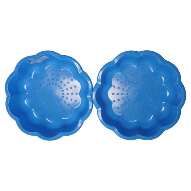 Sandkasten Sonnenblume Wassermuschel blau 2-teilig 