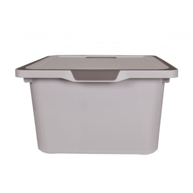 Kreo Box 17.5 Liter weiß-grau