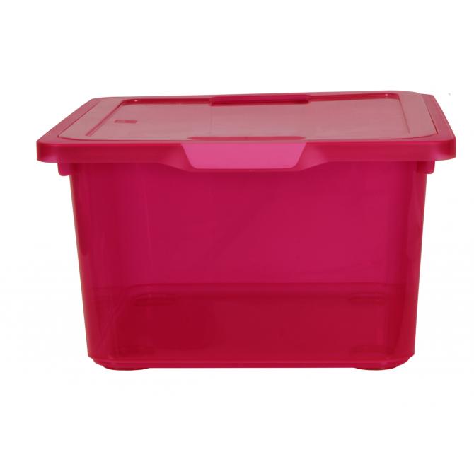 Kreo Box ohne Deckel 17.5 Liter fuchsia