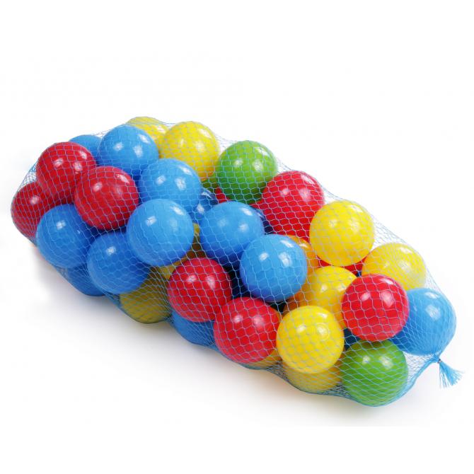Ondis24 100 Spielbälle für Bällebad Badebälle bunte Bälle Wasserspielzeug Kinder 