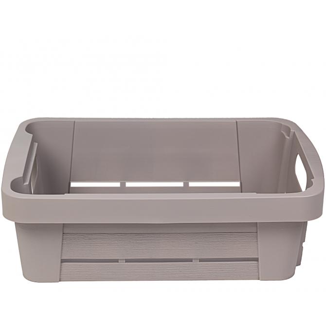 Ondis24 Aufbewahrungskiste Wood 25L Holz Optik günstig online kaufen