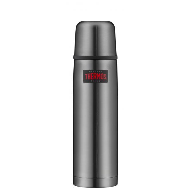 Thermos Isolierflasche light, grau, 0.75 L