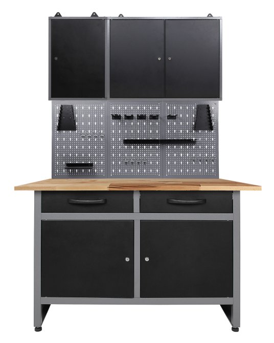 Werkstatt Set Werner 120 cm 2 Schränke 