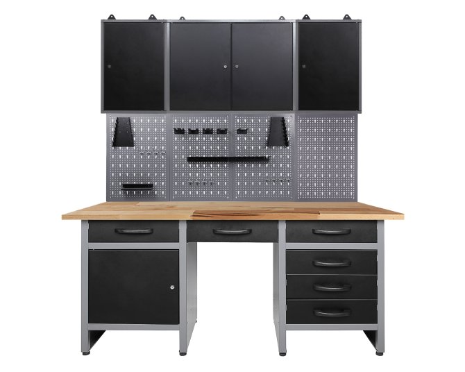 Werkstatt Set Harry 160 cm 3 Schränke 