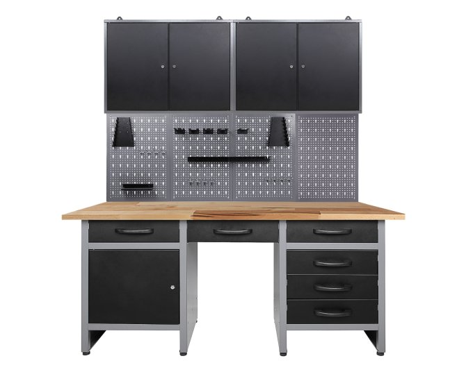 Werkstatt Set Harry 160 cm 2 Schränke 
