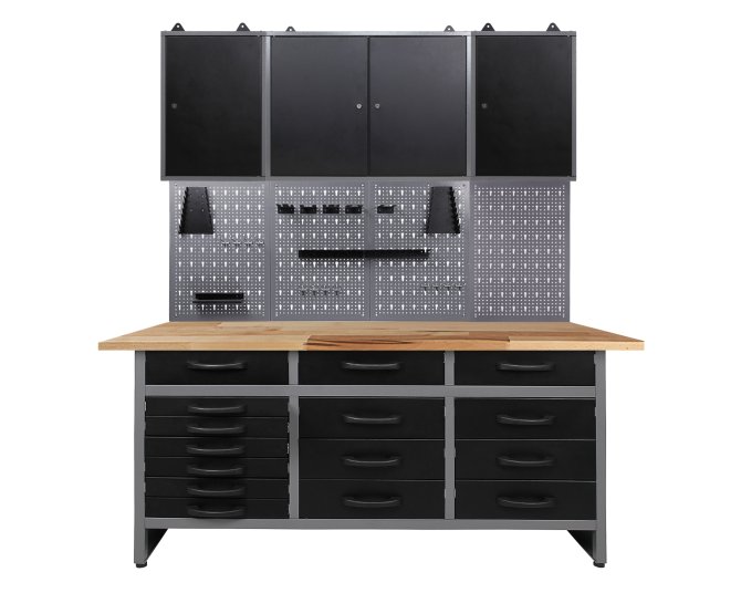 Werkstatt Set Konny 160 cm 3 Schränke 