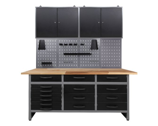 Werkstatt Set Konny 160 cm 2 Schränke 