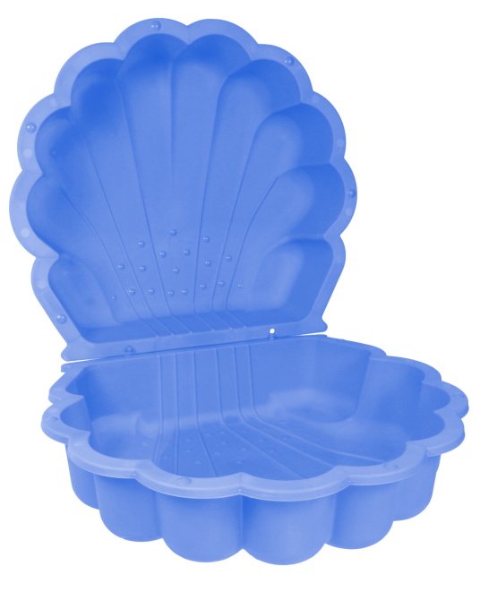 Sandkasten Muschel Wassermuschel 87 cm blau 