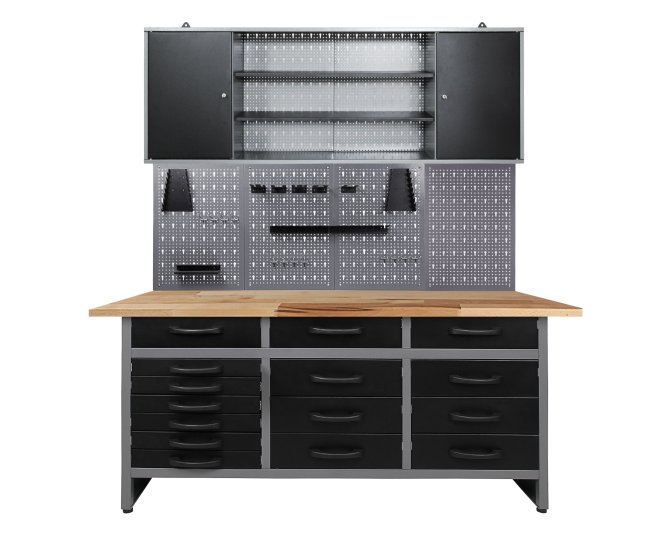 Werkstatt Set Konny 160 cm 1 Schrank 