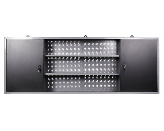 Werkzeugschrank 160 cm schwarz