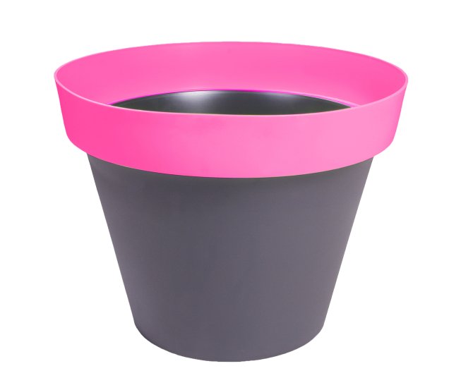 Blumentopf Toskana Bicolor 43 L pink pink
