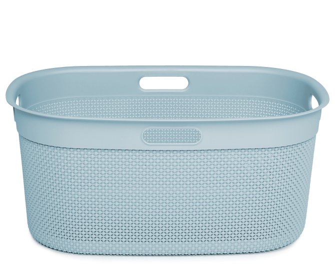 Wäschekorb Tragekorb Filo 45 L blau 
