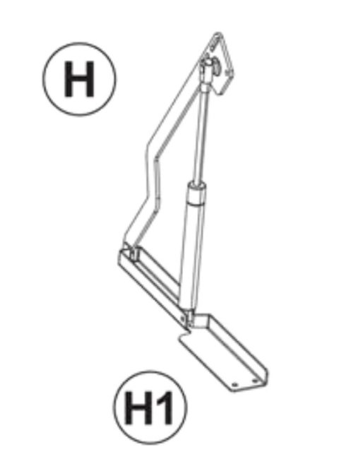Toomax Gasdruckheber links Kissenboxen H1 