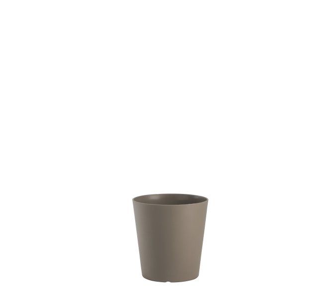 Pflanzgefäß Tokyo Twinkonzept taupe 20 cm taupe