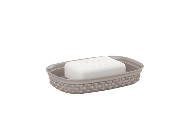 Seifenschale Filo taupe 