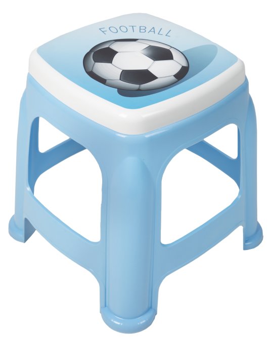 Kinder-Hocker Sitzhocker Badhocker blau 