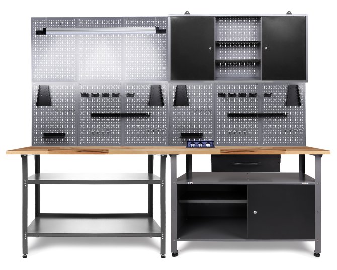 Werkstatt Set Erfinder komplett LED Bluetooth & Steckdose 