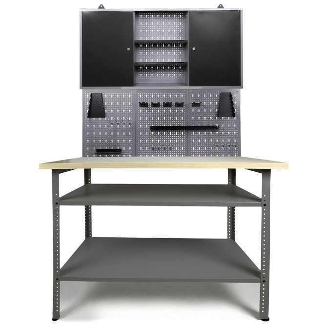 Werkstatt Set Basic Pro 120 cm 1 Schrank 