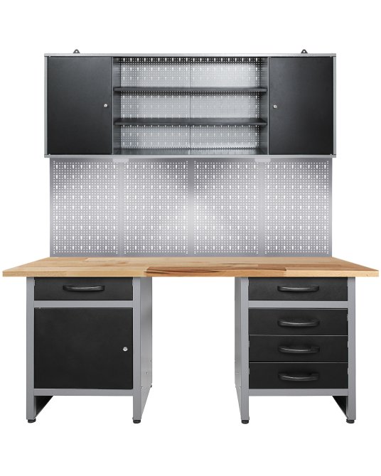 Werkstatt Set Entdecker 160 cm mit Sitzraum LED 