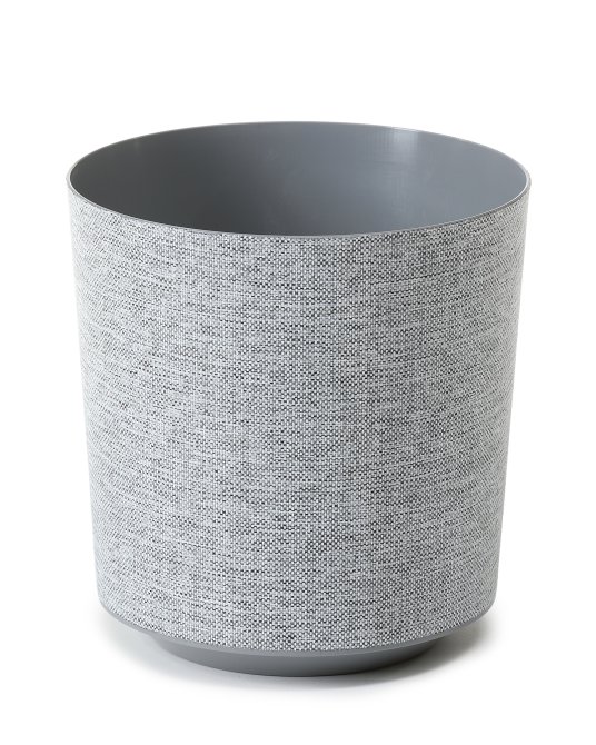 Pflanzkübel Übertopf Blumentopf Gama Textil grau 5L 