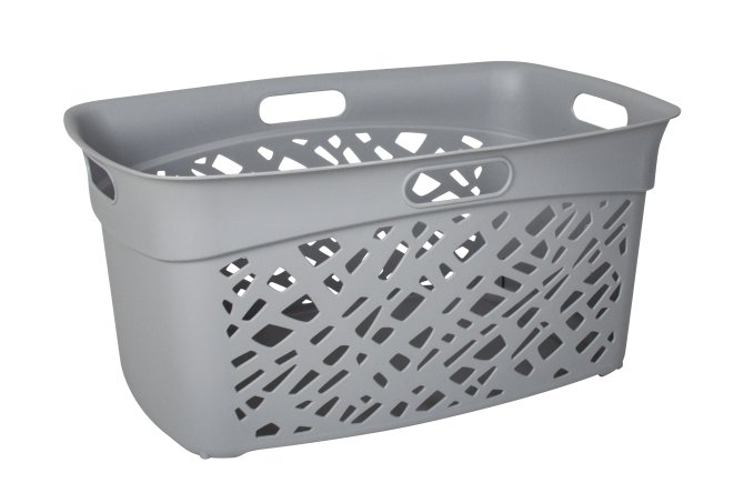 Wäschekorb Wäschebox 45L Marlene Grau 