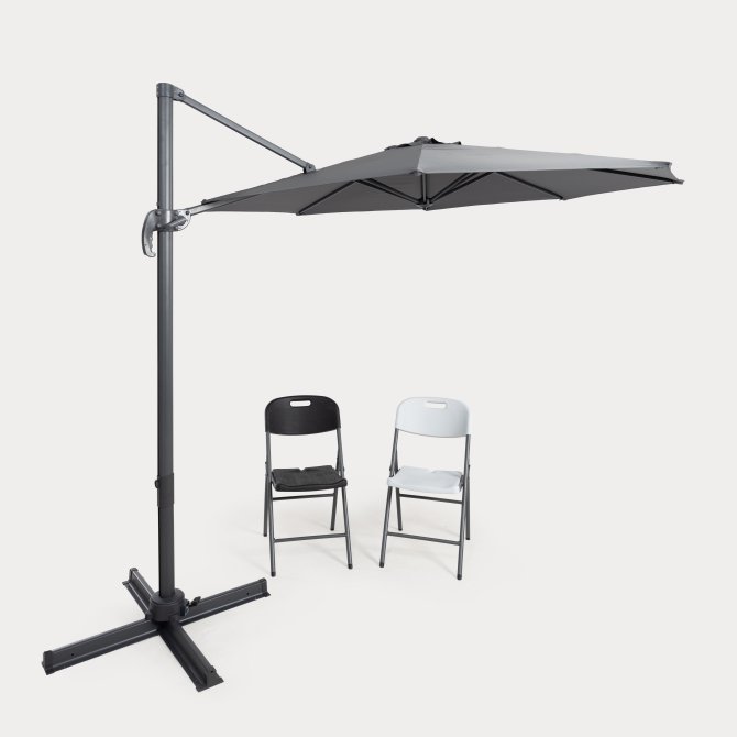 Deluxe-Sonnenschirm Paloma 300 x 244 cm 