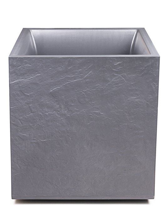 Pflanzkübel Vulkan 40 Pierre hellgrau 