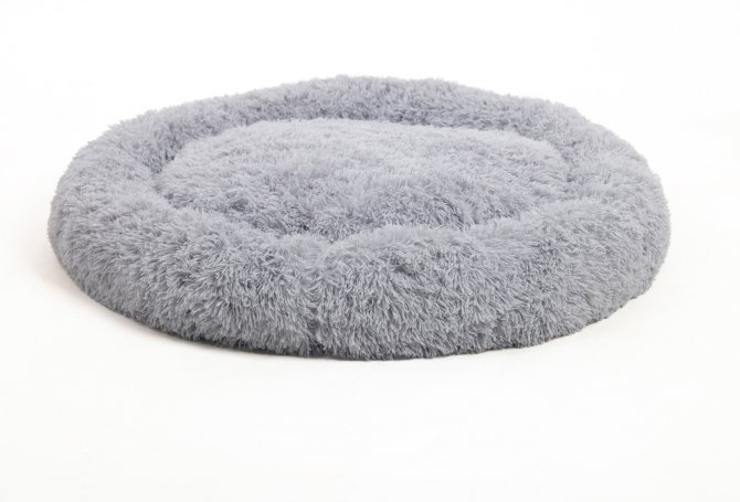 Hundebett mittelgroße  Hunde rund 80 x 16 cm 