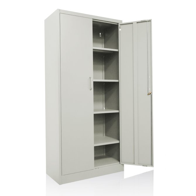 Stahlschrank Stefan grau 