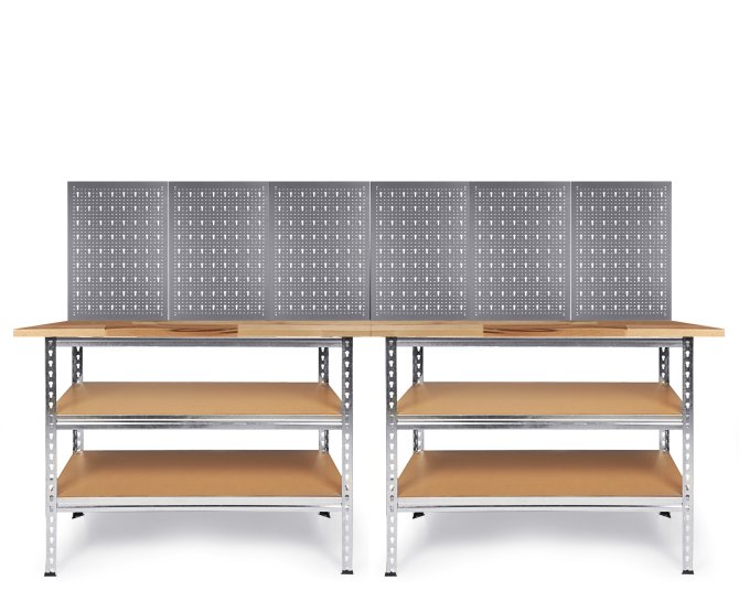 Werkstatt Set Uwe 240cm + 6 LW 