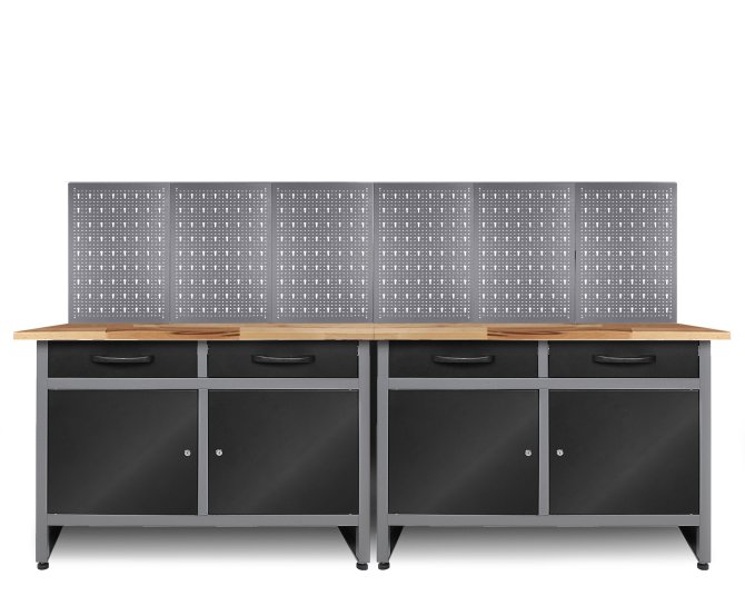 Werkstatt Set Werner 240cm + 6LW 