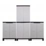 ONDIS24 Kunststoffschrank 3er Set Prestige Schrank & Beistellschrank