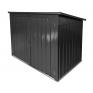 ONDIS24 Mülltonnenbox 1,4m² Gartenbox 2 x 240L Metall Geräteschuppen