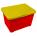 Lagerbox Aufbewahrungsbox Pandorino gelb-rot