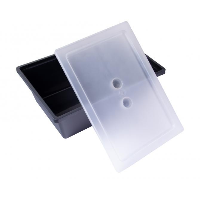 ONDIS24 Aufbewahrungsbox System Box XS grau/weiß