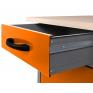 ONDIS24 Werkstatt Set Karsten 160 cm 1 Schrank orange