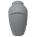Regentonne Wasserbehälter Amphore Grau 360L Kunststoff