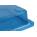Kreo Box 7.5 Liter mit Deckel blau transparent