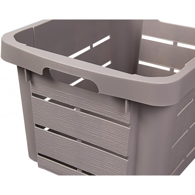 Ondis24 Aufbewahrungskiste Wood 30L Holz Optik günstig online kaufen