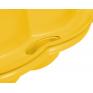 ONDIS24 Sandkasten Muschel Wassermuschel gelb