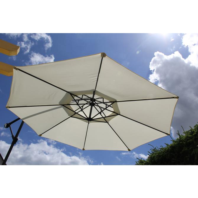 ONDIS24 Ampelschirm 300 cm Sonnenschirm aus 100% Polyester