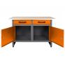 ONDIS24 Werkstatt Set Ecklösung Basic One 85 cm orange