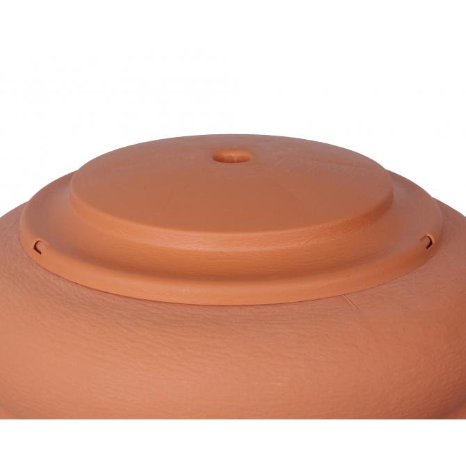 ONDIS24 Regentonne Wasserbehälter Amphore Terracotta 360L