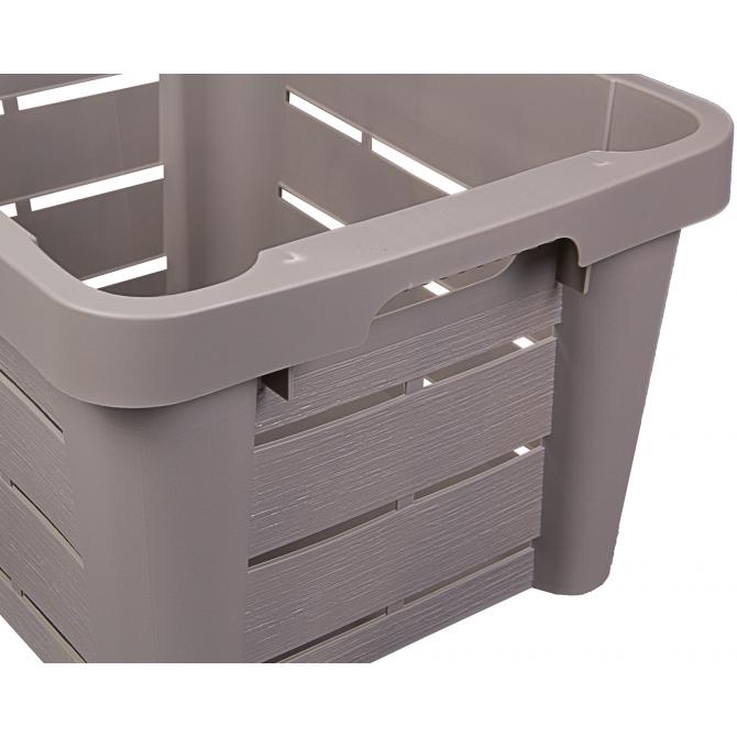 Ondis24 Aufbewahrungskiste Wood 30L Holz Optik günstig online kaufen