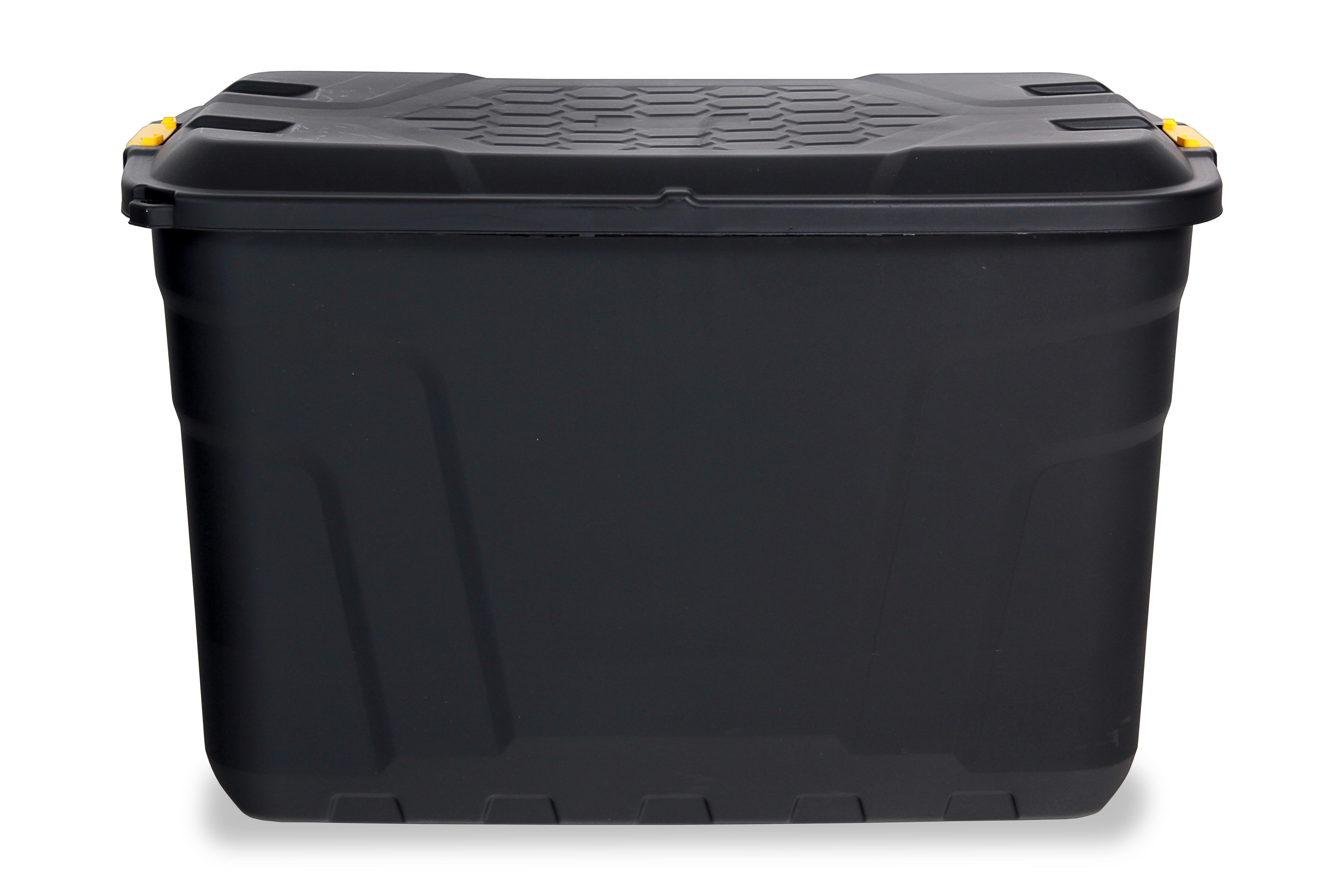 Ondis24 Heavy Duty Staubox mit Rädern und Deckel 190 Liter günstig