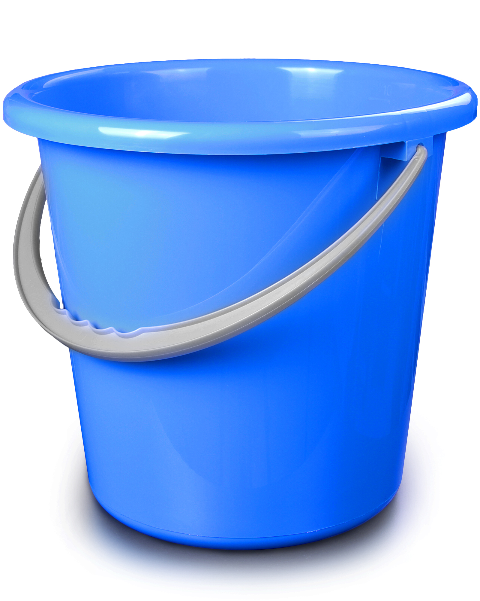 Ondis24 Eimer mit Kunststoffbügel blau 10 Liter günstig online kaufen