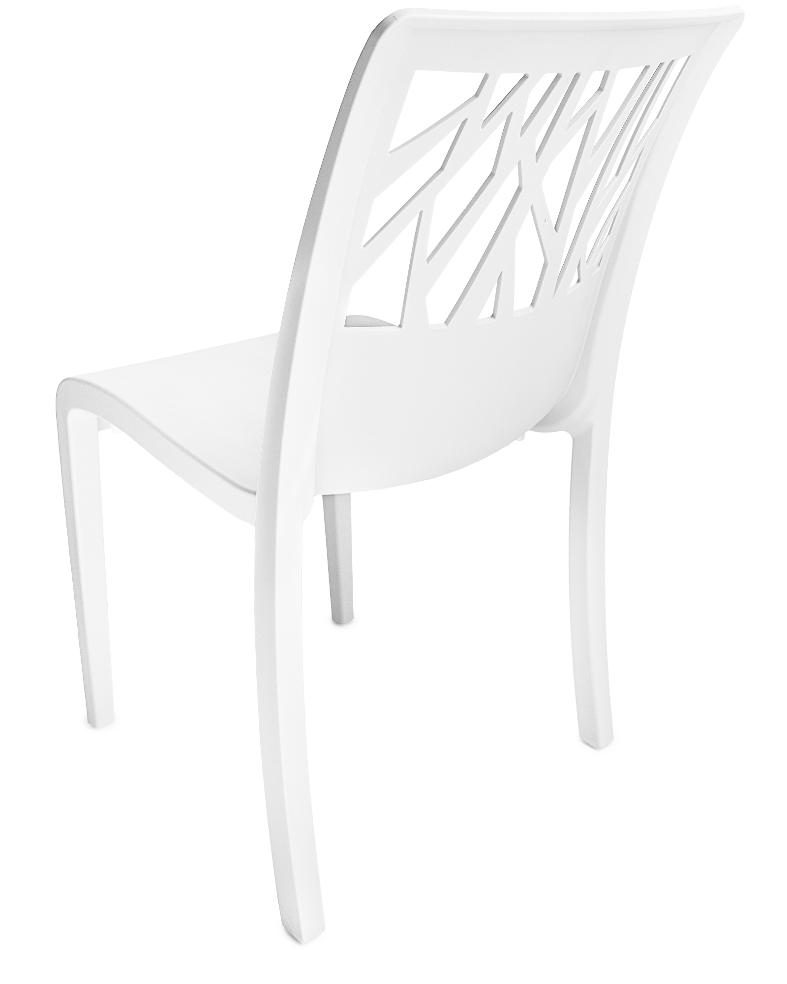 Gartenstuhl In Rattan Optik - 4er Set Anthrazit - M Produktbild-Vorschau 3