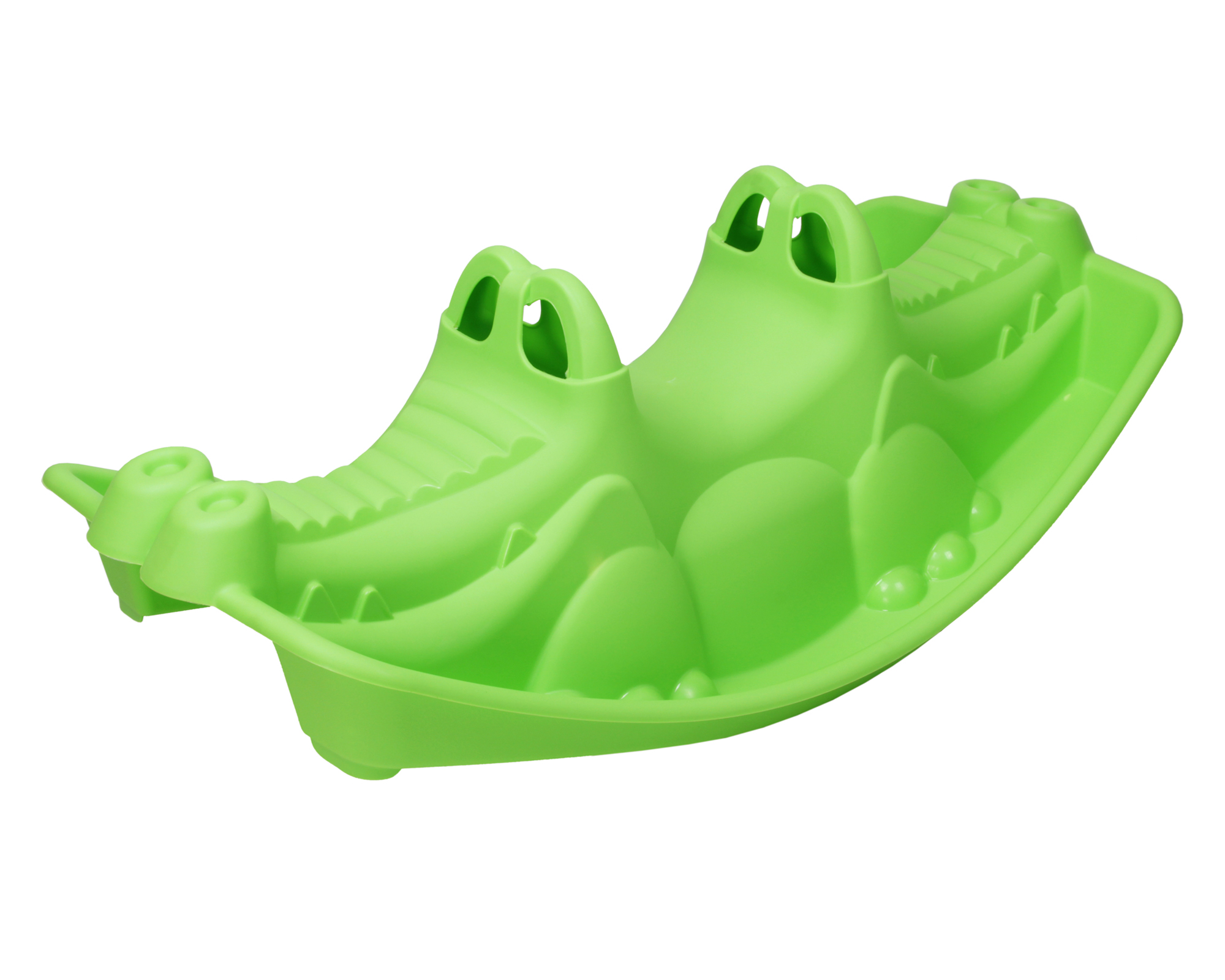 Wippe Krokodil für Kinder Schaukel Wippschaukel Kinderschaukel Kinderwippe grün 