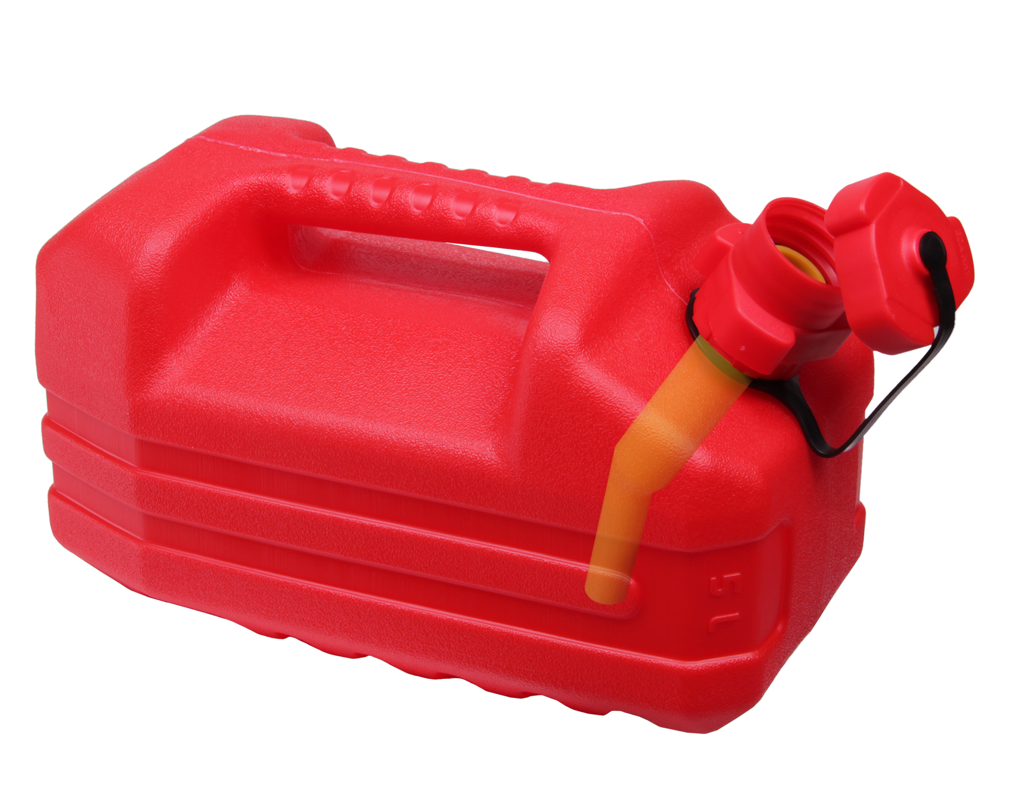 1-10 Benzinkanister 5L Kunststoff Rot, Kanister mit Ausgießer, Reserv, 5,99  €