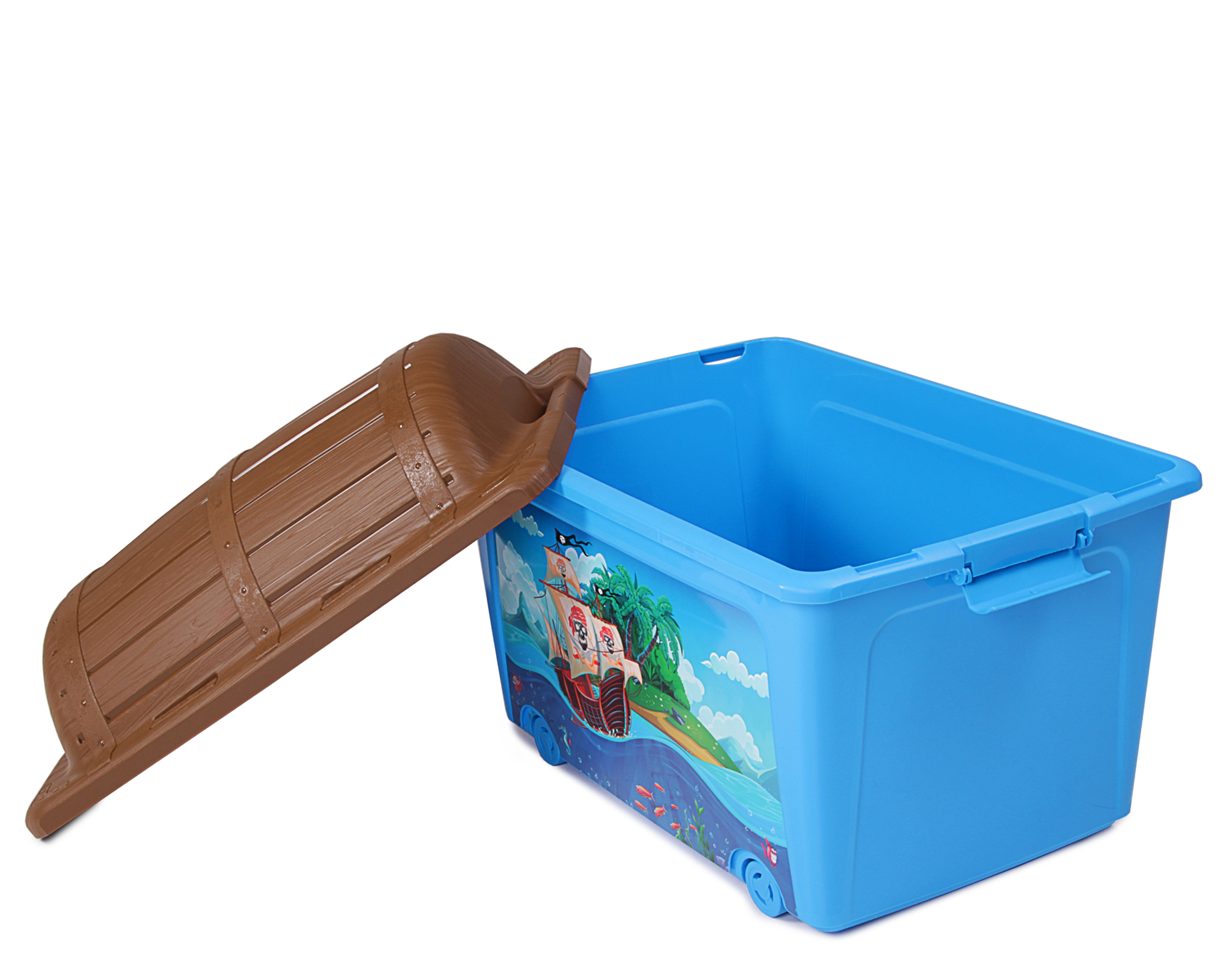 Spielzeugkiste Rollbox Spielzeugtruhe Spielzeugbox Box Aufbewahrungsbox Kiste 
